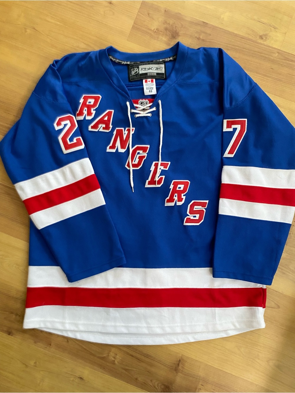 New York Rangers NHL Ryan McDonagh Reebok Jersey sz48